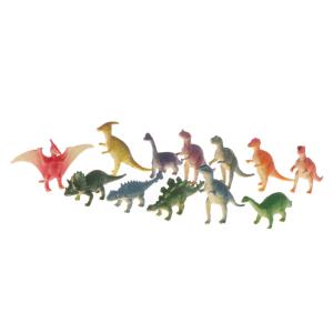 プラスチック昆虫動物モデルフィギュアシミュレーションおもちゃ - 恐竜12ピース｜stk-shop