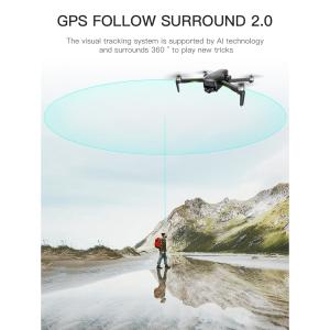 GPSドローン6Pro 2FPVクアッドコプタードローン4K3軸安定化カメラ