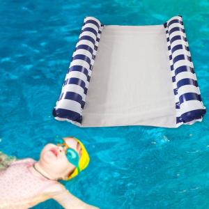 インフレータブルハンモック、折りたたみ水泳浮く水ハンモック、1-2人のための快適なポータブル水ハンモック椅子ウォータースポーツ