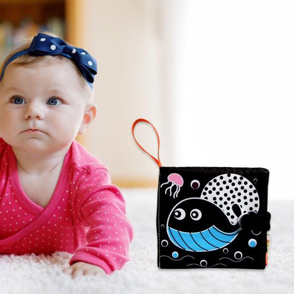 赤ちゃんの布の本教育的な早期教育のおもちゃ変形なし色あせない海