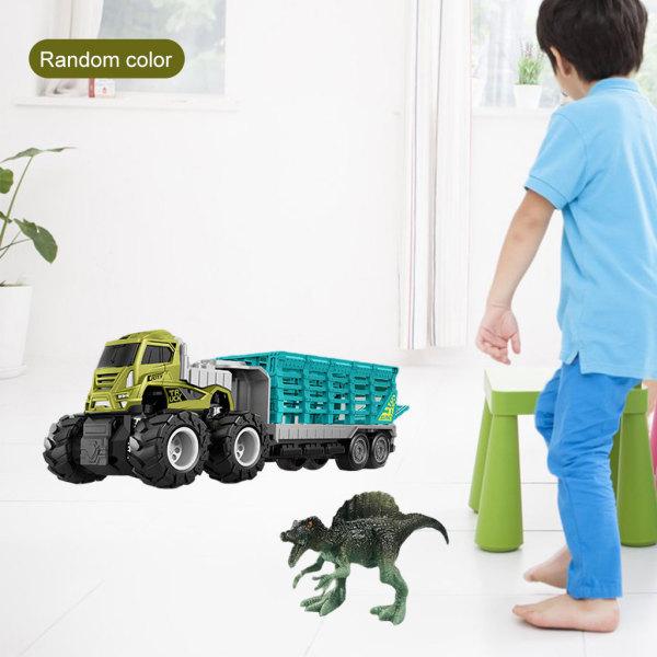 恐竜の輸送車のおもちゃ男の子の女の子のグッズスピノサウルス