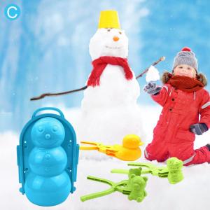 雪遊びセット 4点セット 雪玉製造器 雪玉作り 砂のボール 雪合戦