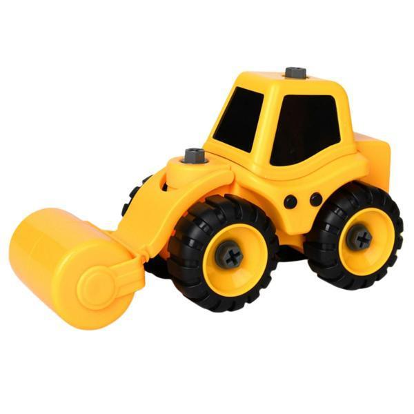 男の子女の子幼児ロードローラー用ドライバー付き建設車両