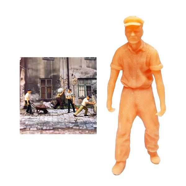 1:64ジオラマフィギュアSスケールマイクロランドスケープデスクトップデコレーション写真小道具プッシ...