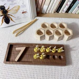 幼児のための蜂の巣ゲームマッチングゲーム幼児教育発達玩具