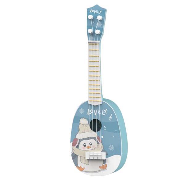 キッズ ギター ウクレレ おもちゃ 楽器 子供 男の子 誕生日プレゼント ブルー