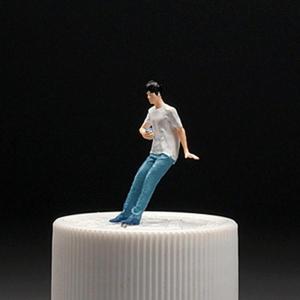 ミニチュア 1/64 スケール 人物フィギュア...の詳細画像2