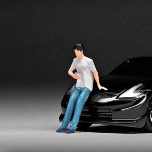 ミニチュア 1/64 スケール 人物フィギュア...の詳細画像3
