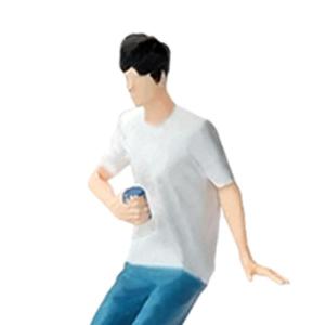 ミニチュア 1/64 スケール 人物フィギュア...の詳細画像4