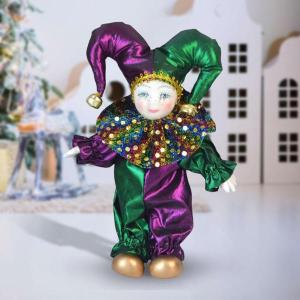 磁器人形 ピエロ人形 16センチ ピエロドールモデル 置き物 インテリア