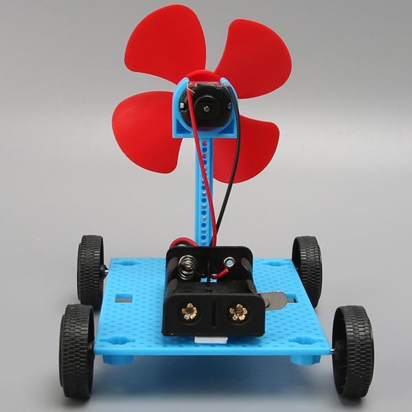 自動車のおもちゃで風力発電 DIY 幹プロジェクト 物理学組み立てキット