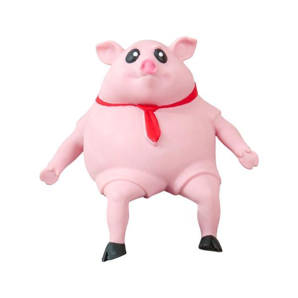 かわいい動物の通気口のおもちゃ 誕生日パーティーの記念品 お菓子バッグフィラー 豚のおもちゃ ソフト...