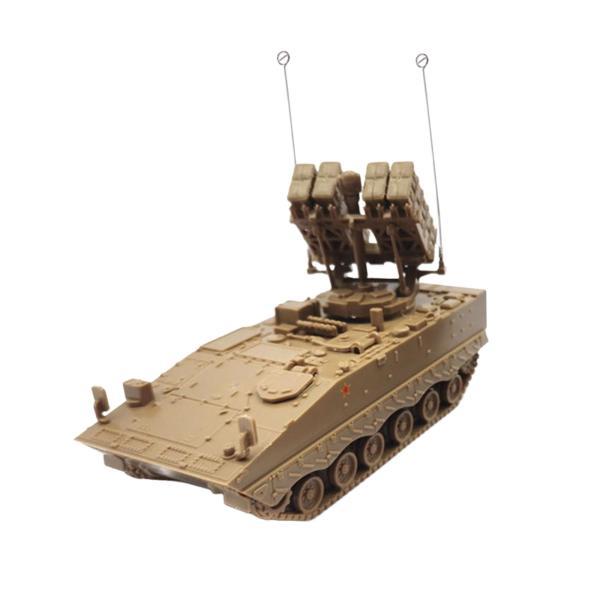 1/72 スケール 4D 戦車モデル ミニチュア 男の子用 パーティーの記念品 教育玩具 イエロー