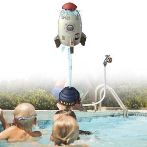 水遊び 散水おもちゃ 子供 夏ロケットスプリン...の詳細画像2