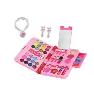 キッズメイクアップキット 女の子用 プリンセス 洗える化粧品おもちゃ 美容セット 誕生日のおもちゃギフト 3 4 5 6 7 8 9 10歳
