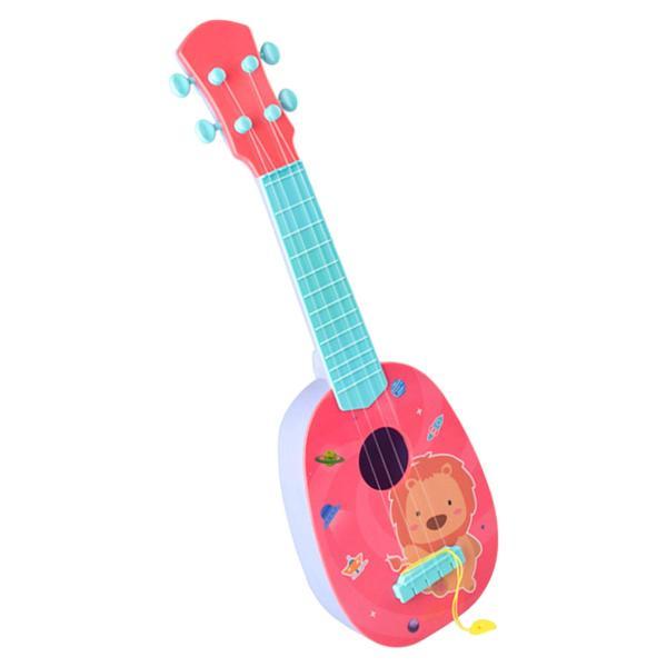 子供のおもちゃウクレレミニ子供ギターピック付き簡単で楽しい発達楽器のおもちゃパーティーの好意男の子女...