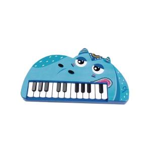 ベビーピアノおもちゃ ピアノキーボード ミュージカルサウンドおもちゃ 1-6歳用 カバ｜stk-shop