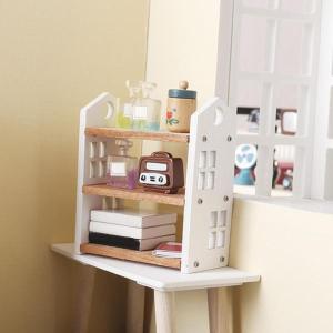 ミニチュア家具 ショーケース / ケーキ屋 ドーナツショップ