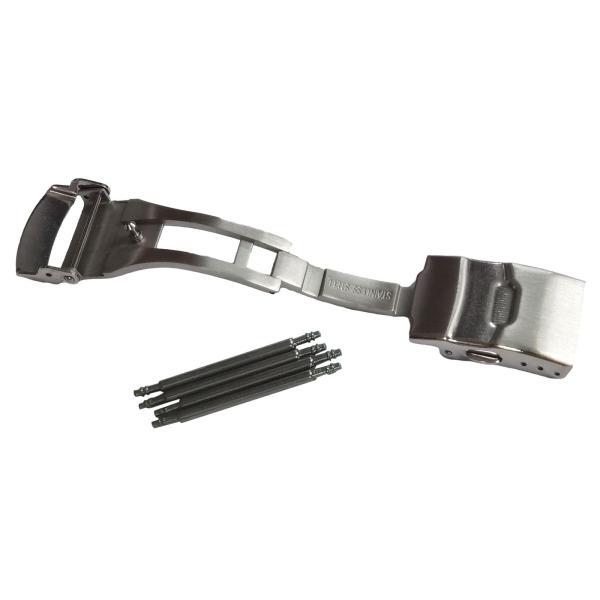 時計バンドクラスプ安全フライスクラスプ 20 ミリメートル 22 ミリメートルストラップコネクタ男性...