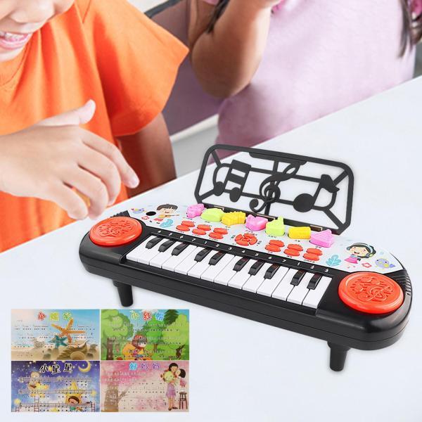 電子キーボード多機能教育用子供用電子キーボードピアノレッド