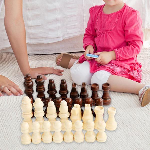 32x チェス駒 フィギュア駒 チェスボードゲーム用 1-2人用 初心者用 M