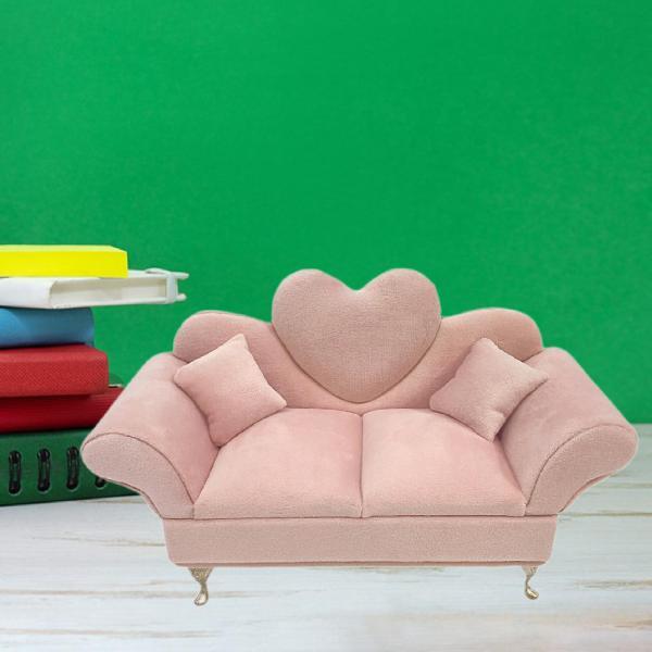 1/6 ソファー カウチ ジュエリー ボックス 女の子 女性用 ジュエリー ボックス 12インチ ド...