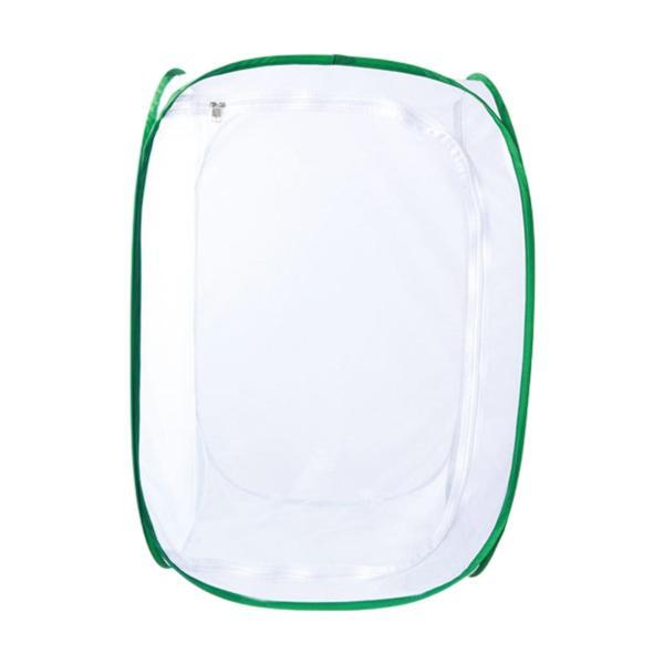 メッシュバタフライケージサイエンスキット植物温室芝生用折りたたみネットフレームL