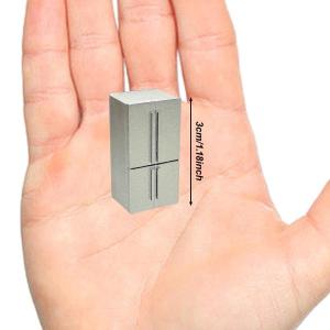 ドールハウス家具 冷蔵庫アクセサリー DIYプ...の詳細画像4