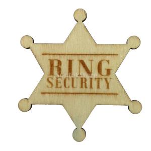 ブローチ 「Ring Security」 リングセキュリティ バッジピン