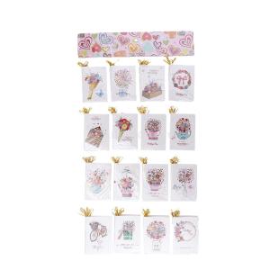 約128枚　ギフトカード　メッセージカード　?タグ　結婚式　パーティー　カード　ぶら下げ　メッセージ　ロープ 掛けやすい　４スタイル選べ - ＃２