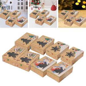 クリスマス ギフト クリスマス ギフト ボックス チョコレート ストロベリー ドーナツ 8 個入り
