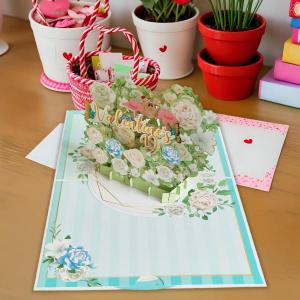 3D バレンタインデー カード、婚約、記念日、...の詳細画像3