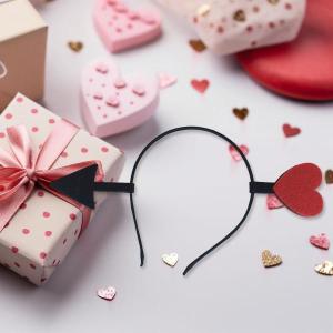 ハート カチューシャ バレンタインデー デコレ...の詳細画像2