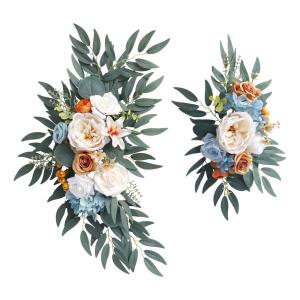 2 個の造花スワッグ結婚式アーチ花壁レセプション...の商品画像