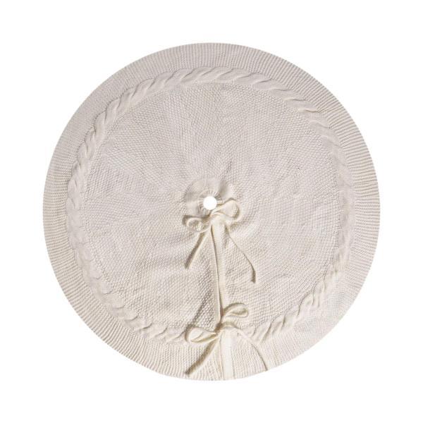 クリスマスツリースカート パーティー用品 ニット クリスマス デコレーション ホテル 屋内 家庭用 ...