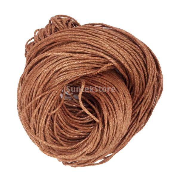 16色選べ 1.5mm 80m ロープ 糸 紐 ネックレス・ヴレスレット用コード ビーズ.縫製 ワッ...