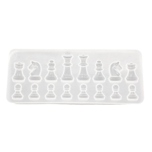 教育玩具 シリコーン金型 モールド 樹脂製 チェス 趣味 使いやすい