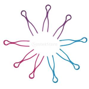 プラスチック製の縫製ボビンクリップ30本3色の糸スプールクリップ