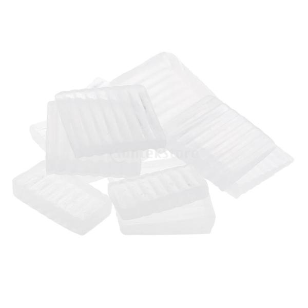 ホワイト 透明 石鹸ベース DIY 手作り 石鹸 材料 約500g