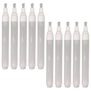 10個ブランクマーカーチューブ液体容器タッチアップインク空の詰め替えペン｜stk-shop