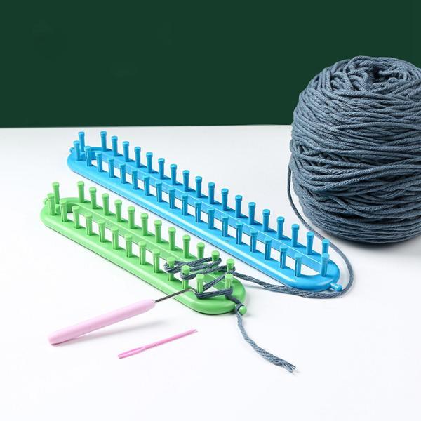 マフラー編み機 編み機 毛糸編み機 かぎ針編み 手作り DIY編み機 ニットウィーキット　スカーフ ...