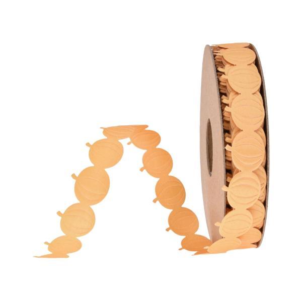 パンプキンリボン 秋のリボン 結婚式用 装飾ギフトラッピング 包装 イエロー