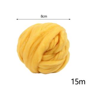 分厚いウール糸 DIY かぎ針編みジャンボ管状...の詳細画像4