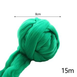 分厚いウール糸 DIY かぎ針編みジャンボ管状...の詳細画像4