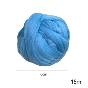 分厚いウール糸 DIY かぎ針編みジャンボ管状...の詳細画像4
