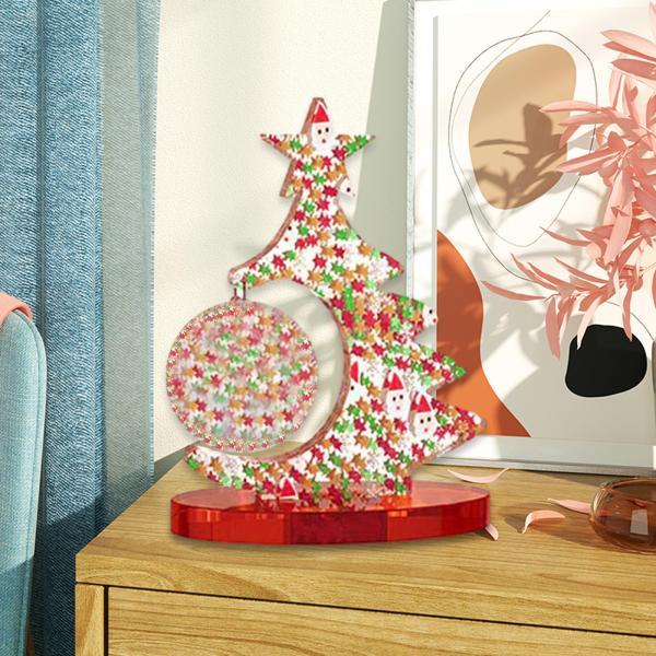 樹脂フォトフレーム型鋳造ユニークなディスプレイ工芸品装飾樹脂型クリスマスツリー