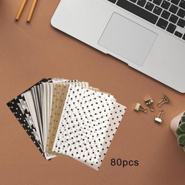 花束包装紙 80 シート、防水花の包装紙花屋の包装紙結婚式誕生日パーティーの装飾