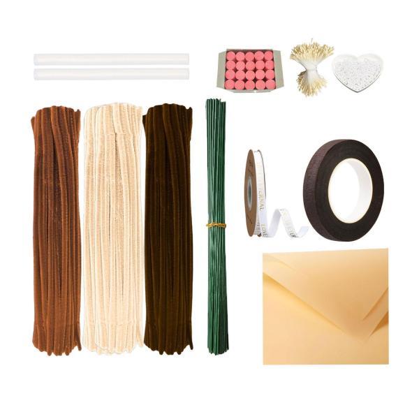 パイプクリーナー シェニールステム ホリデーデコレーション クリエイティブクラフト パイプクリーナー...