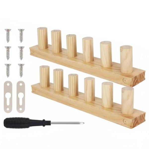 ブランケット製作用織り機 DIYクラフト 木製編み機 初心者向け チャンキーヤーン用編み機 天然木 ...