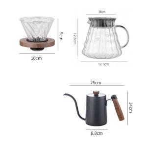 コーヒー器具 手動ドリップ セット コーヒード...の詳細画像2